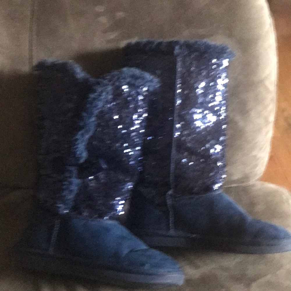 Girls Justice sparkle boots